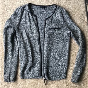 Trouve zipper cardigan
